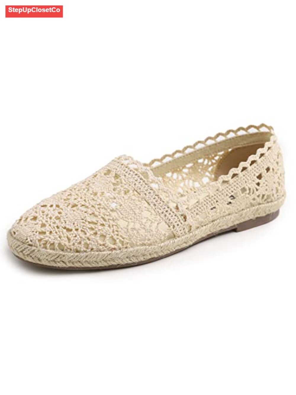Espadrilles Slip On Flats Women's Comfort Breathable Ballet Shoes